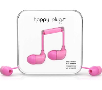 HAPPY PLUGS Headphones - Pink HAPPY PLUGS Headphones - Pink